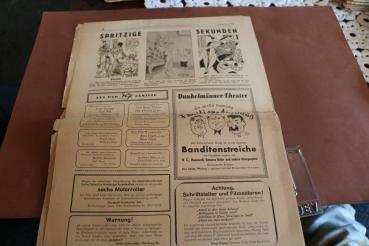 Preview: alte Zeitung - Fremdenblatt - Kameraden auf Posten ! Nummer 21 - September 1941